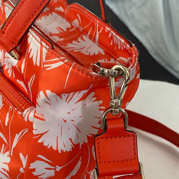 Kate Spade Orange Floral Shoulder Bag - Picture 4 of 9